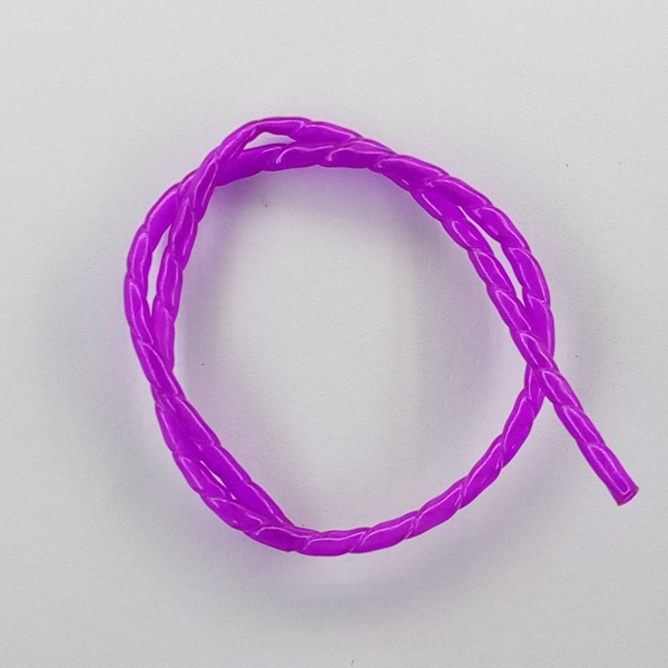 Кембрик ПВХ рифленый сине-фиолетовый
