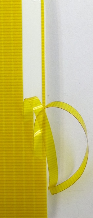 Пленка ПВХ для имитации спинки бокоплава 3 мм (желтый)