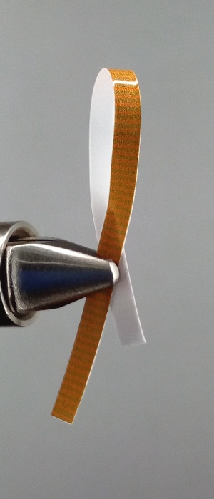 Пленка ПВХ для имитации спинки бокоплава непрозрачная 3 мм (коричневый)