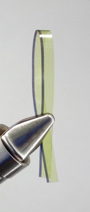 Пленка ПВХ для сегментации тела мушки 2 мм (оливковый)
