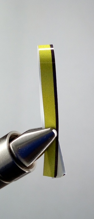 Пленка ПВХ для сегментации тела мушки непрозрачная 3 мм (оливковый)